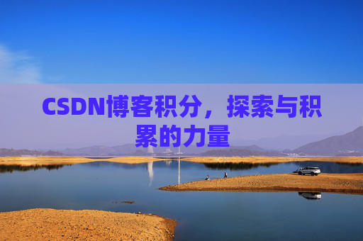 CSDN博客积分，探索与积累的力量